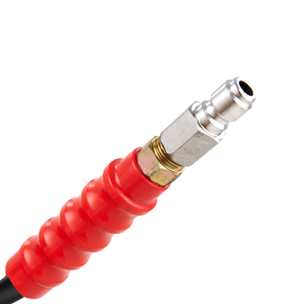 Manguera para hidrolavadora VEVOR 100 pies sin torceduras 3/8"-φ14.8 macho, 3/8"-φ15 hembra radio de curvatura de 4.9'' de 4800 PSI