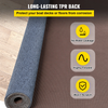 VEVOR Alfombra marina gris de 1,80 m x 8,9 m