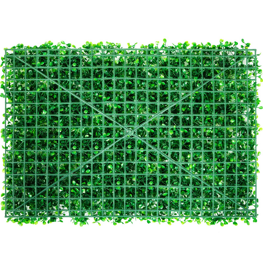 VEVOR Paneles de pared de seto artificial UV 4 piezas Fondo de pared 24X16 "4 cm