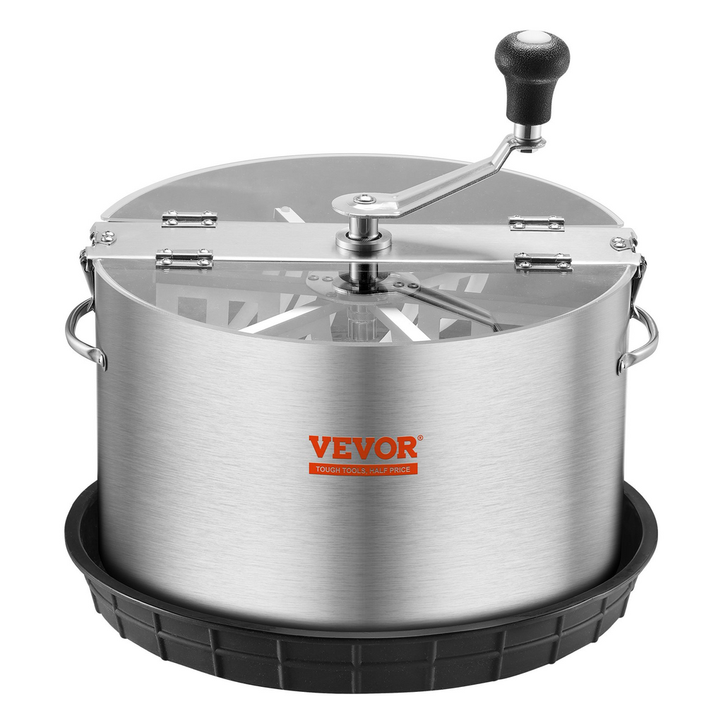 VEVOR Cortadora de cogollos manual de acero inoxidable de 16 pulgadas con cubierta de PET