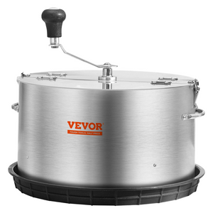 VEVOR Cortadora de cogollos manual de acero inoxidable de 16 pulgadas con cubierta de PET