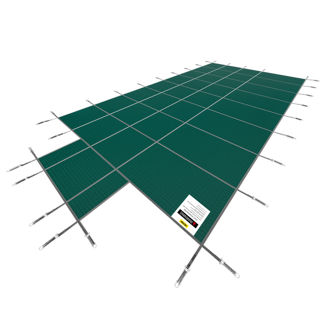 Cubierta de seguridad para piscina VEVOR de 18 x 36 pies