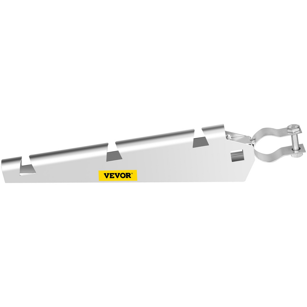 Juego de 10 brazos extensibles de alambre de púas para riel superior de 1-3/8"