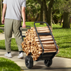 VEVOR Carrito para leña capacidad de 250 libras