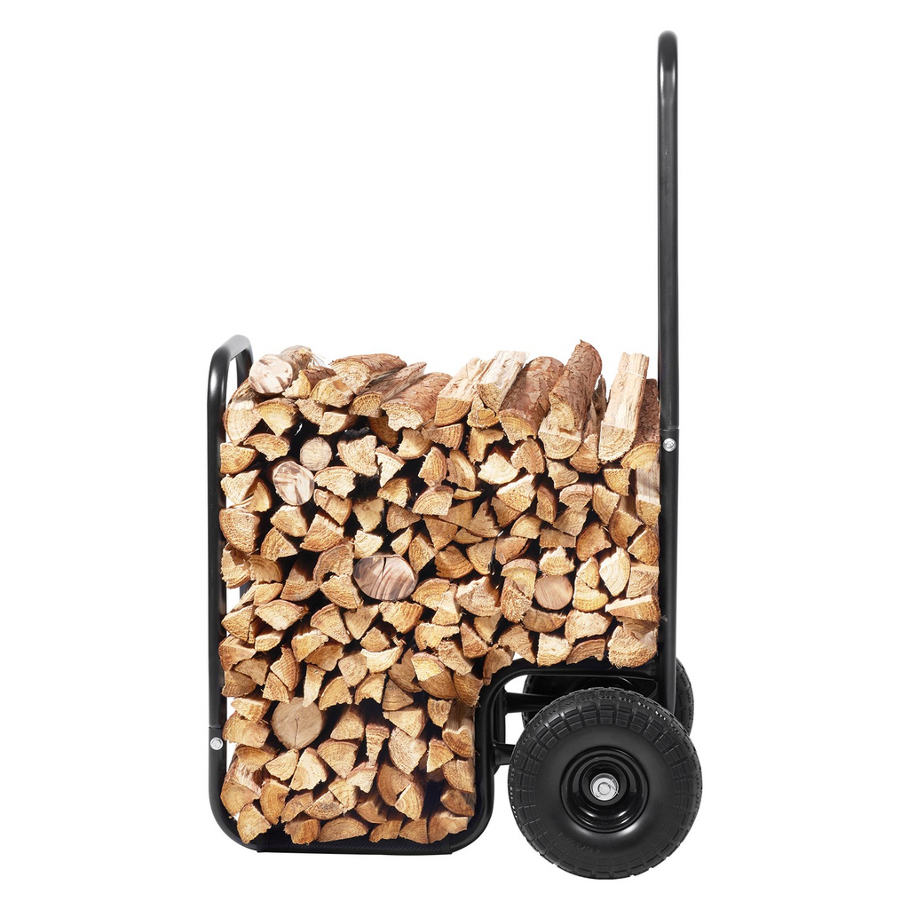VEVOR Carrito para leña capacidad de 250 libras
