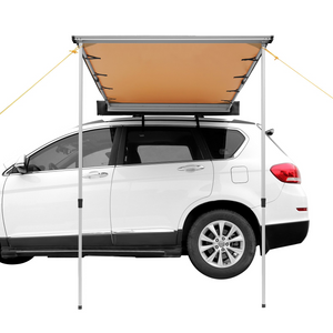 Toldo lateral para coche VEVOR de 4,6 x 6,6 pies retráctil para coche PU3000 mm UV50+ con bolsa de almacenamiento impermeable