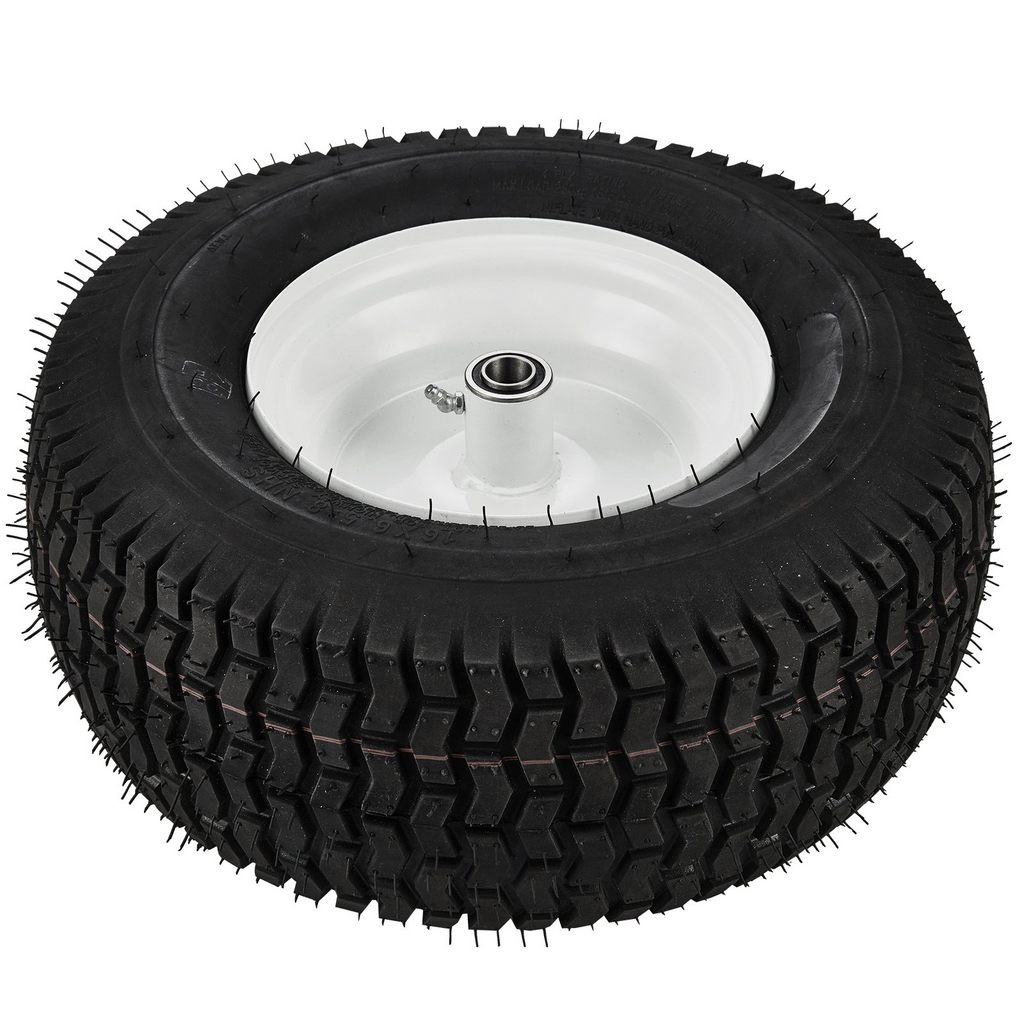 Paquete de 2 Neumáticos para tractor cortacésped VEVOR con llanta sin cámara de 16 x 6,5 a 8" 3" tamaño de buje de 3/4"