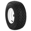 Paquete de 2 Neumáticos para tractor cortacésped VEVOR con llanta sin cámara de 16 x 6,5 a 8" 3" tamaño de buje de 3/4"