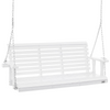 VEVOR Columpio de madera para porche de 1,6 m capacidad de carga mejorada de 400 kg,