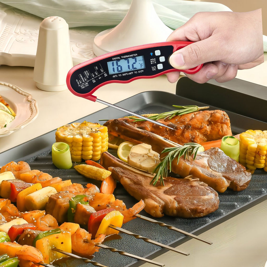 Termómetro de lectura instantánea para carne VEVOR Grillers para parrillas y cocina