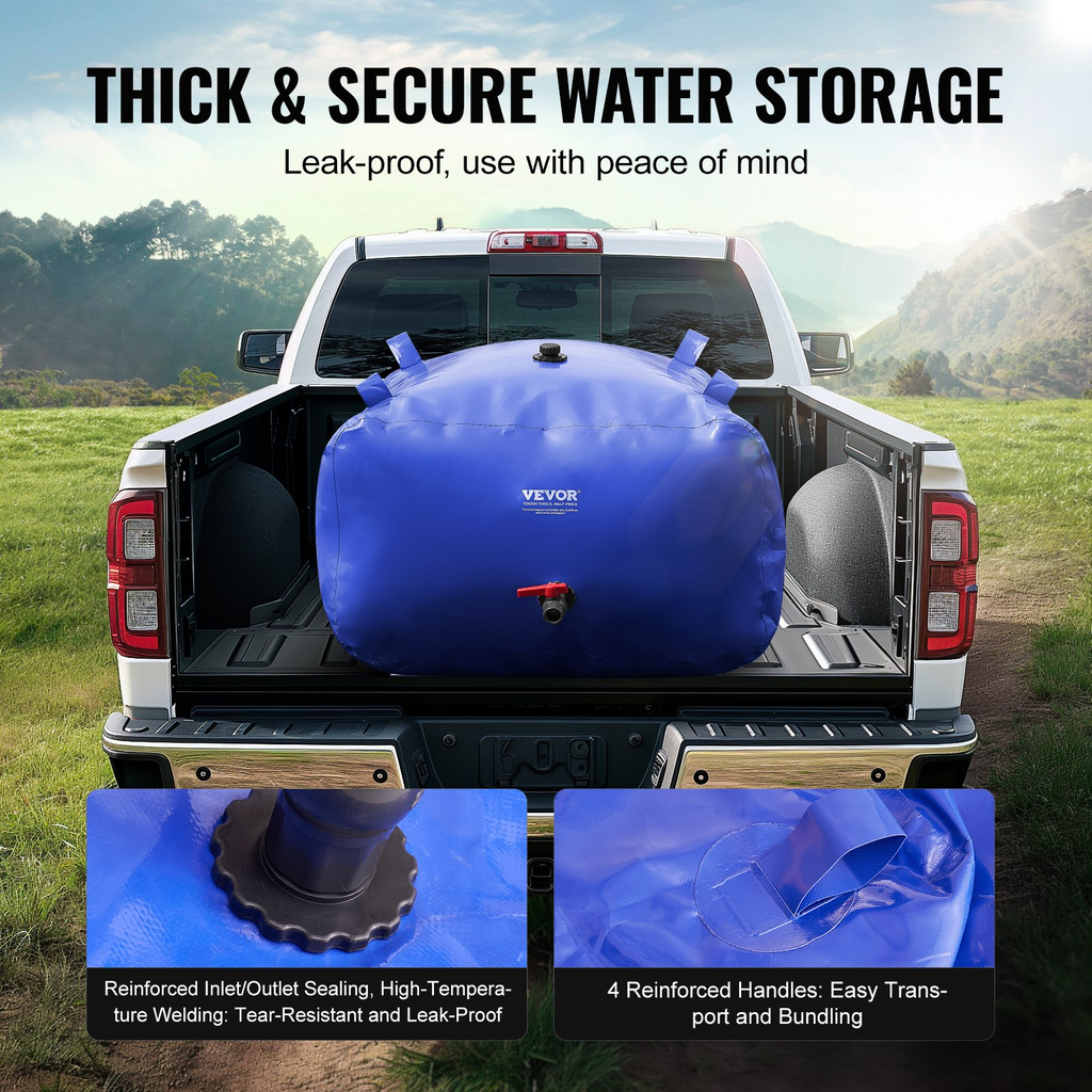 VEVOR - Tanque de agua para RV de 400 l/105,7 galones