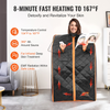 Tienda de sauna VEVOR con infrarrojos lejanos de 1050 W