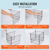 VEVOR - Paquete de 5 protectores de plantas de animales de 13,4 x 13,4 pulgadas