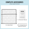 VEVOR - Paquete de 5 protectores de plantas de animales de 13,4 x 13,4 pulgadas