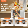 Compostador eléctrico de cocina VEVOR de 5 l