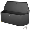 VEVOR Caja de herramientas para remolque con cerradura y llaves para plataforma de camioneta remolque RV 36" x 12" x 12"