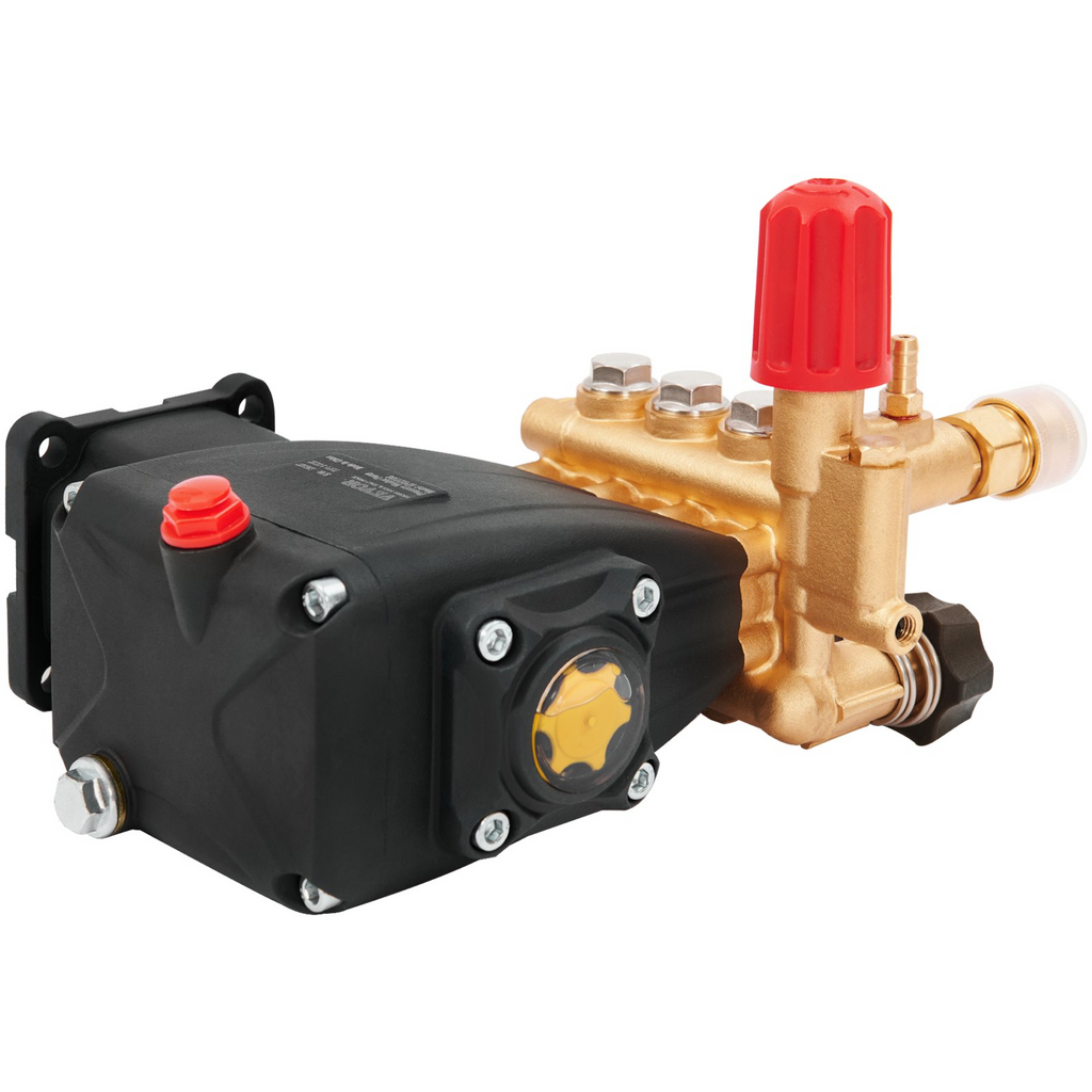 Bomba para hidrolavadora VEVOR émbolo triple horizontal con eje de 3/4" 3700 PSI 2,5 GPM
