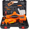 Gato eléctrico para coche VEVOR 3 toneladas/6600 libras 12 V con doble sillín y control remoto