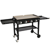Plancha comercial VEVOR sobre carrito de 36" 4 quemadores - 60 000 BTU