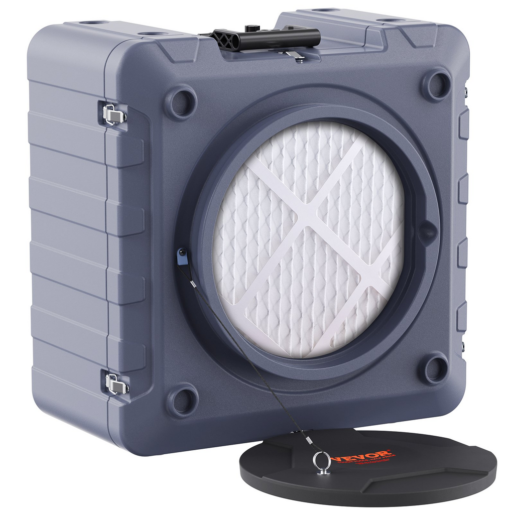 Purificador de aire VEVOR con filtración de 3 etapas de aire negativo apilable de 550 CFM