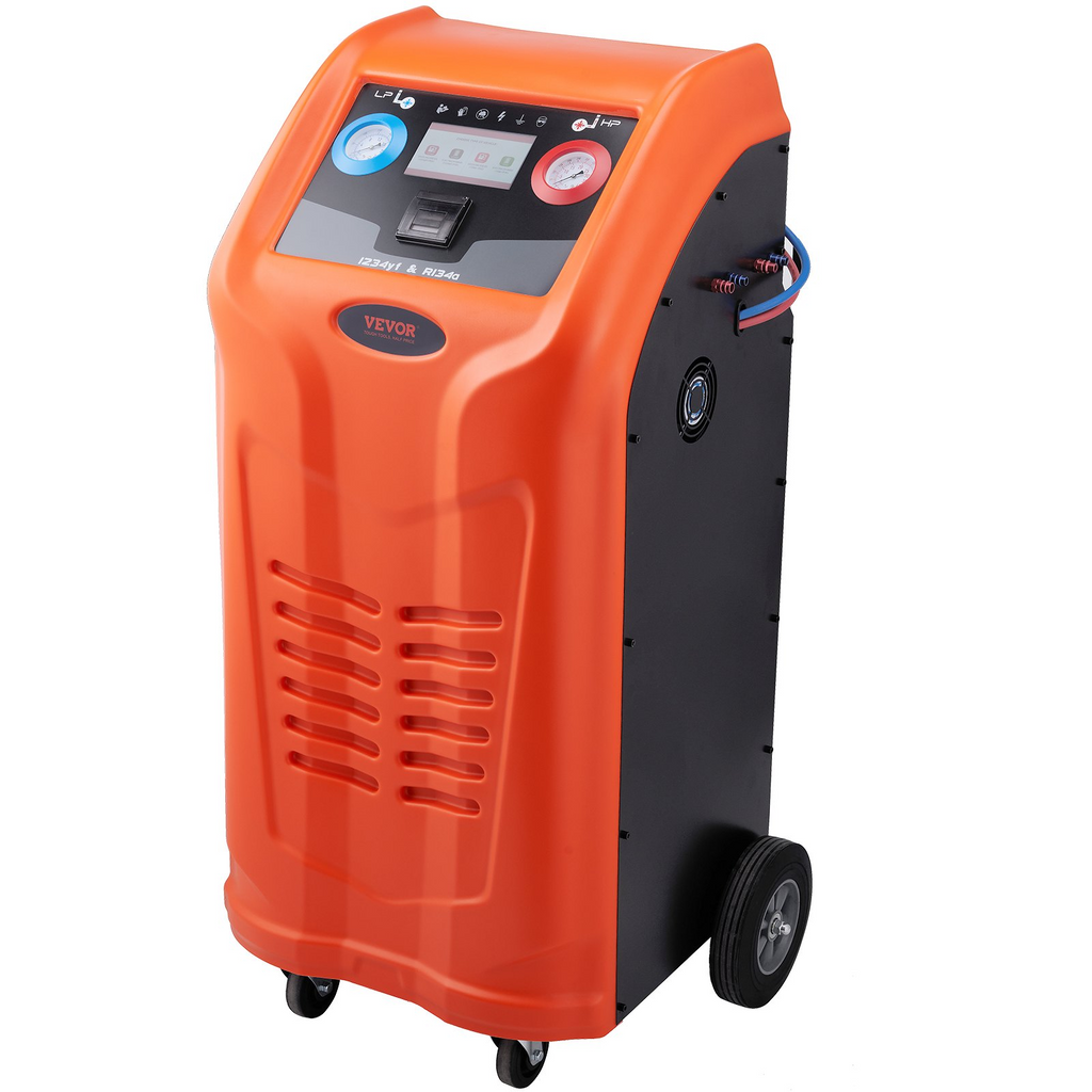 Máquina de recuperación de refrigerante completamente automática VEVOR