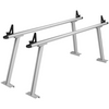 VEVOR - Portaequipajes para camión capacidad de 800 lb 71" x 31" de aluminio para escalera de camión con 8 abrazaderas en C sin perforación