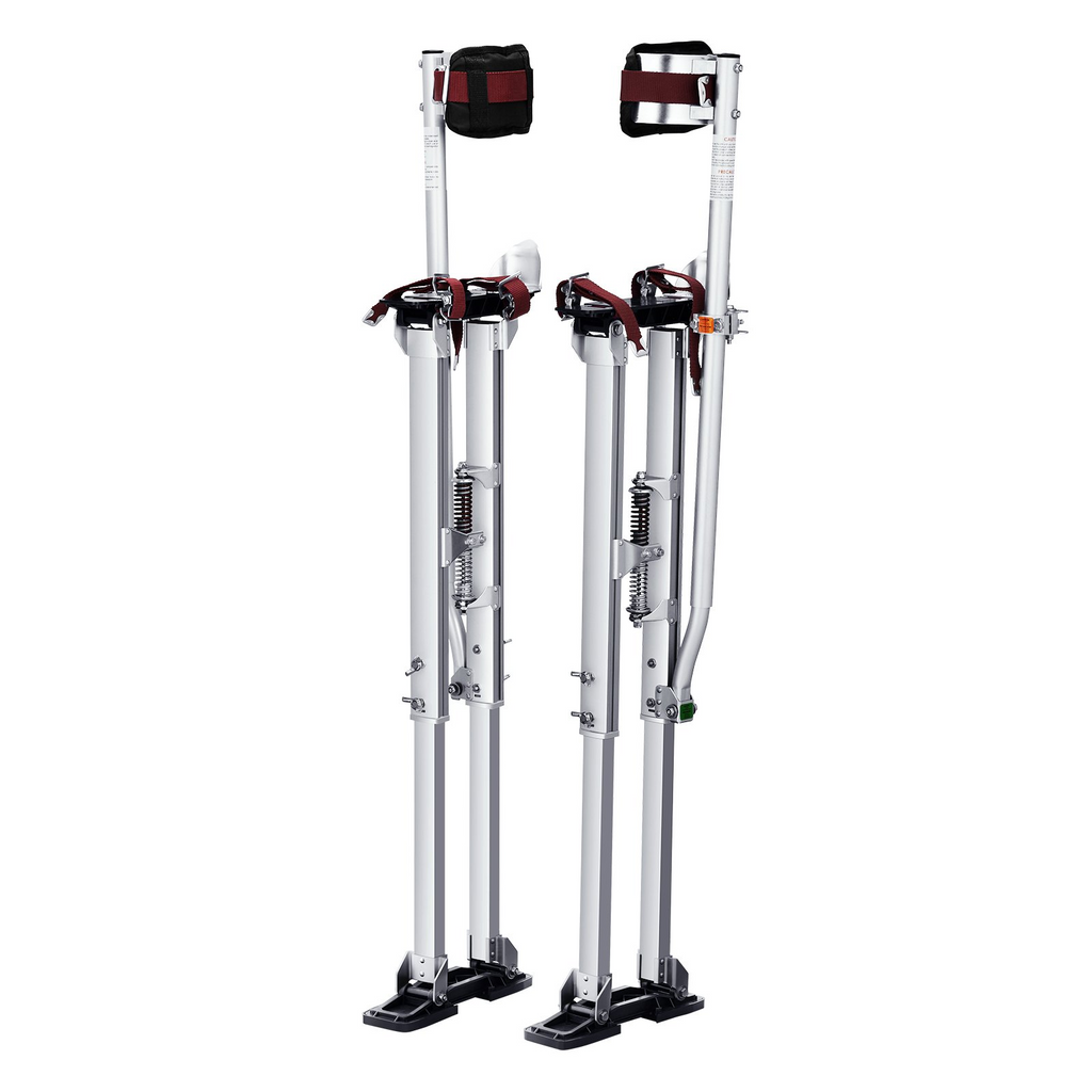 Zancos para paneles de yeso VEVOR zancos de aluminio ajustables de 36'' a 50'' con rodilleras protectoras