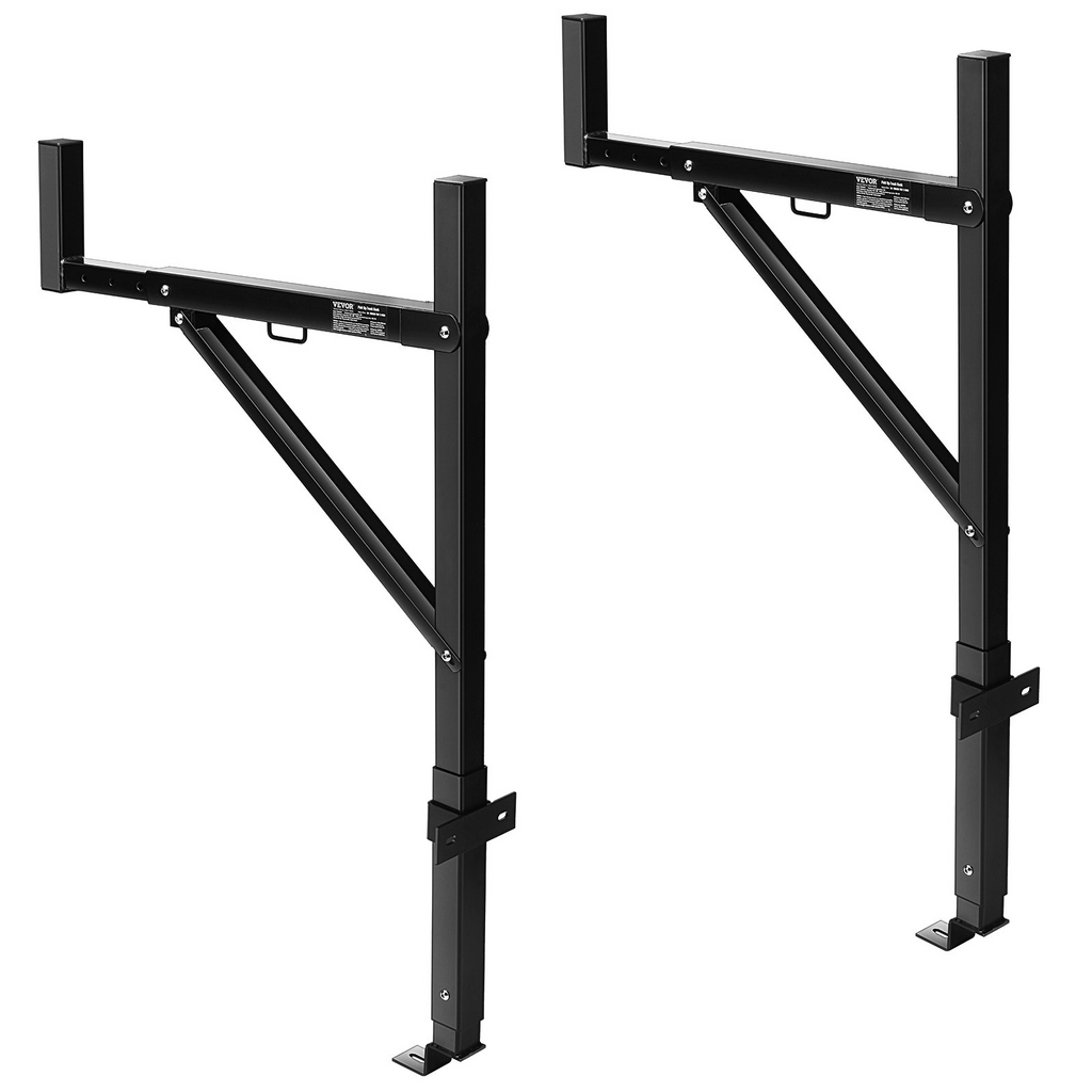 Portaequipajes extensible para camión de 19 a 34 pulgadas altura ajustable de 38,6 a 43,6 pulgadas capacidad de 250 libras