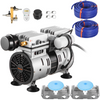 Aireador de estanque VEVOR 550 W de potencia 5,2 CFM para un lago de hasta 3 acres y 50 pies incluye un compresor de 3/4 HP