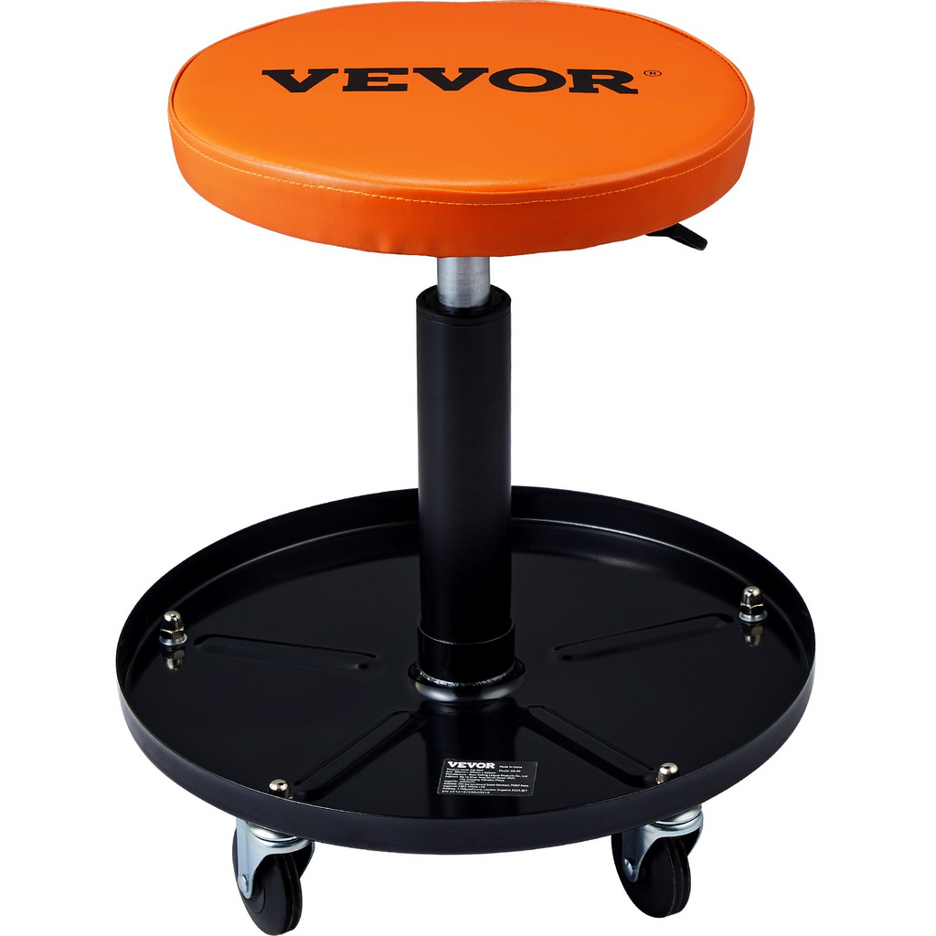 Taburete con asiento rodante ajustable para mecánico VEVOR