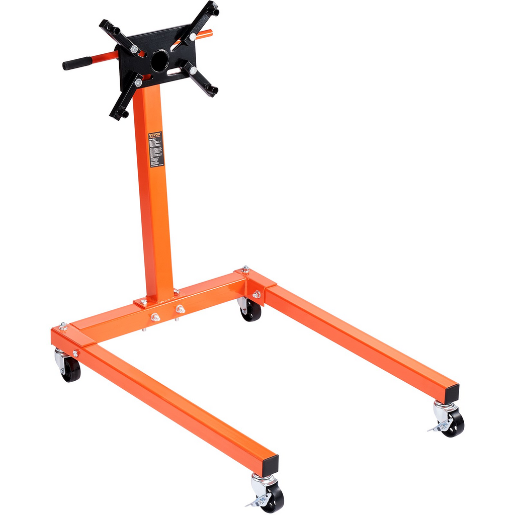 Soporte para motor VEVOR 1300 lb (3/5 toneladas) giratorio para motor con cabezal ajustable de 360 grados