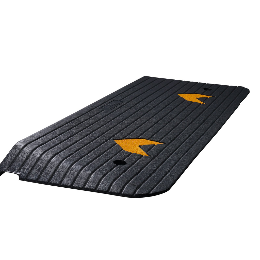 Rampa de umbral de goma VEVOR de 2" de altura capacidad de carga nominal de 33069 lb