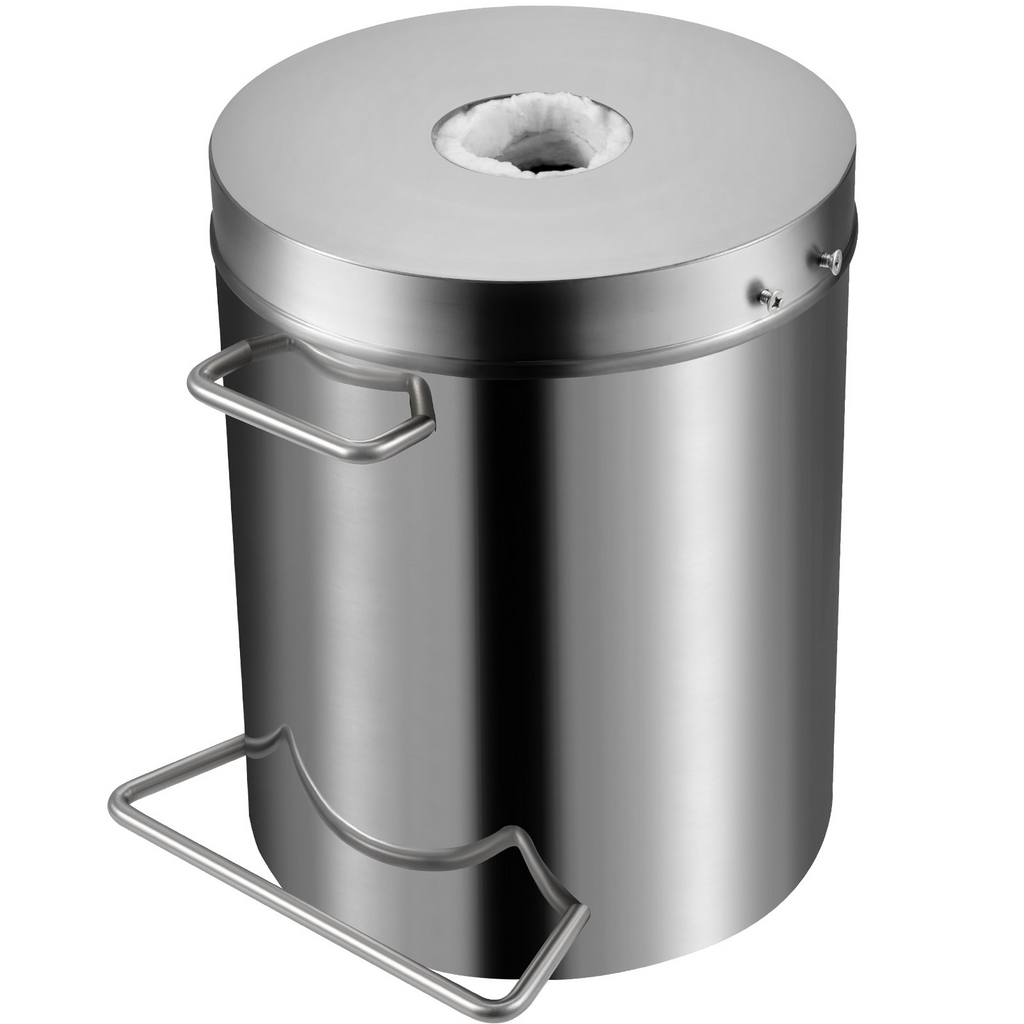 Kit de horno de fusión de propano VEVOR, hornos de fundición de gran capacidad de 12 kg para el hogar, fundición de acero inoxidable, forja de herrería con crisol
