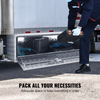 VEVOR Caja de almacenamiento para debajo de la carrocería de camión 48" × 17" × 18"