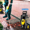 Hidrolavadora eléctrica VEVOR 2000 PSI máx 1,76 GPM