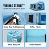 Cabina de pintura inflable VEVOR 20 x 10 x 8 pies 480 W + 750 W de alta potencia