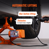 Gato eléctrico para coche VEVOR de tijera de 3 toneladas/6600 libras automático de 12 V con doble montura y control remoto
