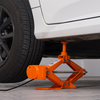 Gato eléctrico para coche VEVOR de tijera de 3 toneladas/6600 libras automático de 12 V con doble montura y control remoto
