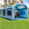 Cabina de pintura inflable VEVOR 28 x 16 x 11 pies  750 W + 950 W
