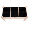 VEVOR - Macetero elevado de madera para jardín 120 x 57 x 76 cm