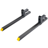 Horquillas para pallets VEVOR, capacidad de 2000 lb con abrazadera  para baldes de tractor de 43" accesorio de cargador frontal de servicio pesado para tractor