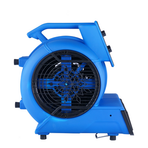 Soplador de piso VEVOR 1/2 HP 2600 CFM con 4 ángulos de soplado y función de tiempo para secado y enfriamiento