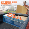 Barra de carga VEVOR de carga de acero resistente ajustable de 40" a 73" capacidad de 220 lb