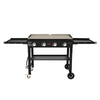 Plancha comercial VEVOR sobre carrito de 36" 4 quemadores - 60 000 BTU