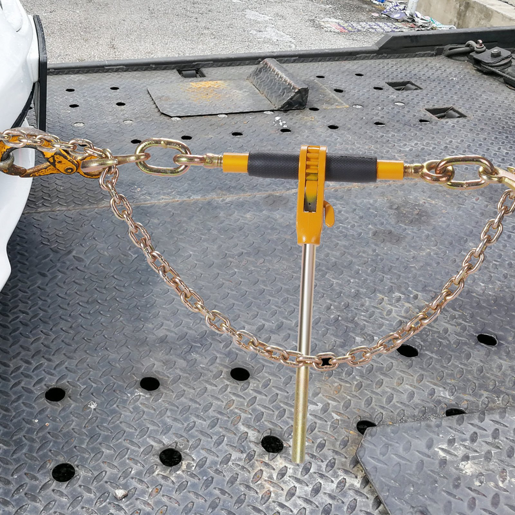 Tensor de cadena con trinquete de 3/8" a 1/2" límite de carga seguro de 12 000 lb