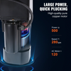 Desplumadora de pollos VEVOR de 20 pulgadas con 108 dedos suaves 500 W