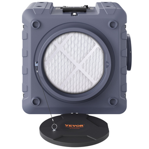 Purificador de aire VEVOR con filtración de 3 etapas apilable de 800 CFM con MERV10 carbón H13 HEPA