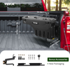 VEVOR Caja de almacenamiento para caja de camioneta para hueco de rueda de 6,6 galones/20 l compatible con Chevrolet Silverado 1500 GMC Sierra 1500 2019-2021