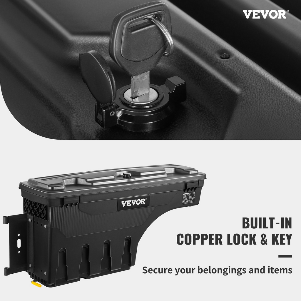 VEVOR Caja de almacenamiento para caja de camioneta