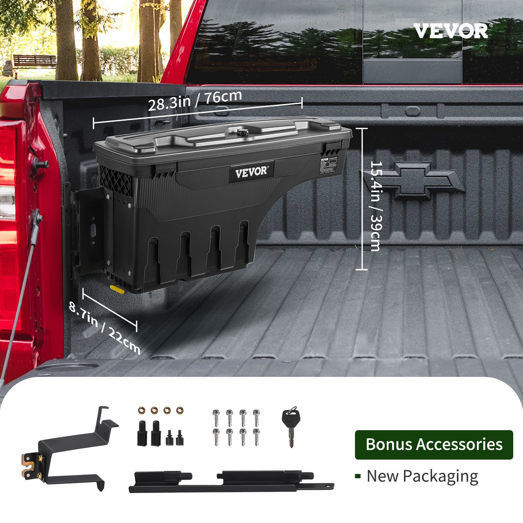 VEVOR Caja de almacenamiento para caja de camioneta